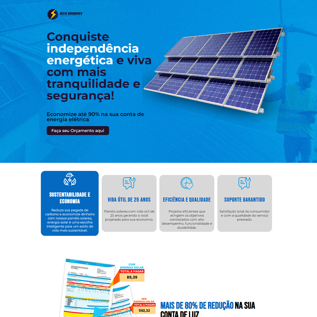 Landing Page Eco Energy